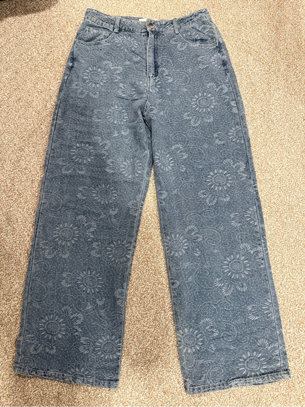 Everyday Chic Boutique Dixie Denim Printed Jeans